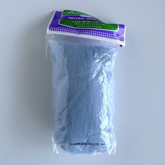 Clover Natural Wool Roving Lot of 9 Packs - Picture 10 of 11